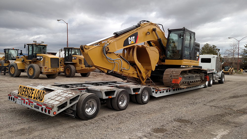 Excavator Towing Excavator Towing