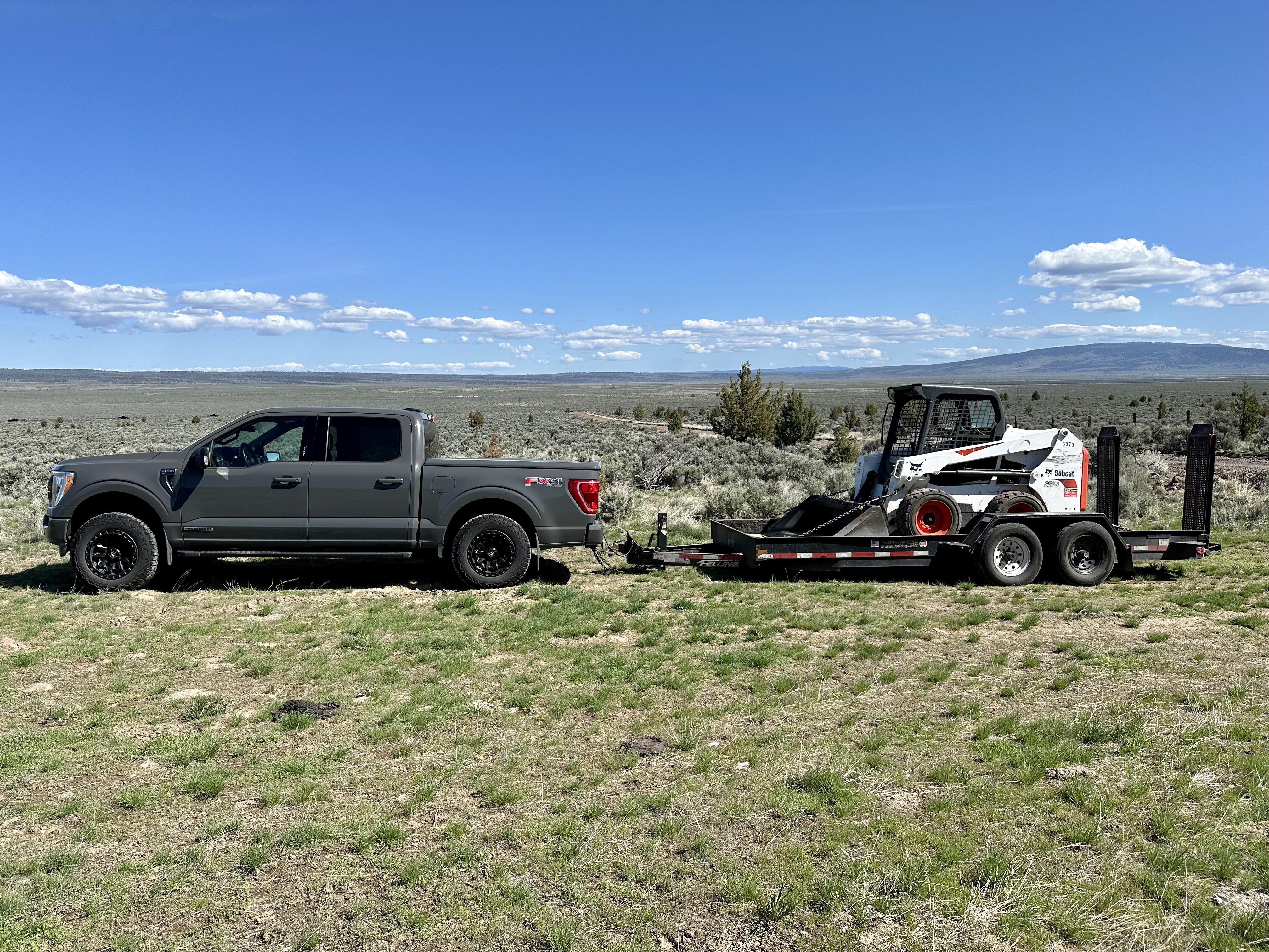 Skid Steer Towing Skid Steer Towing