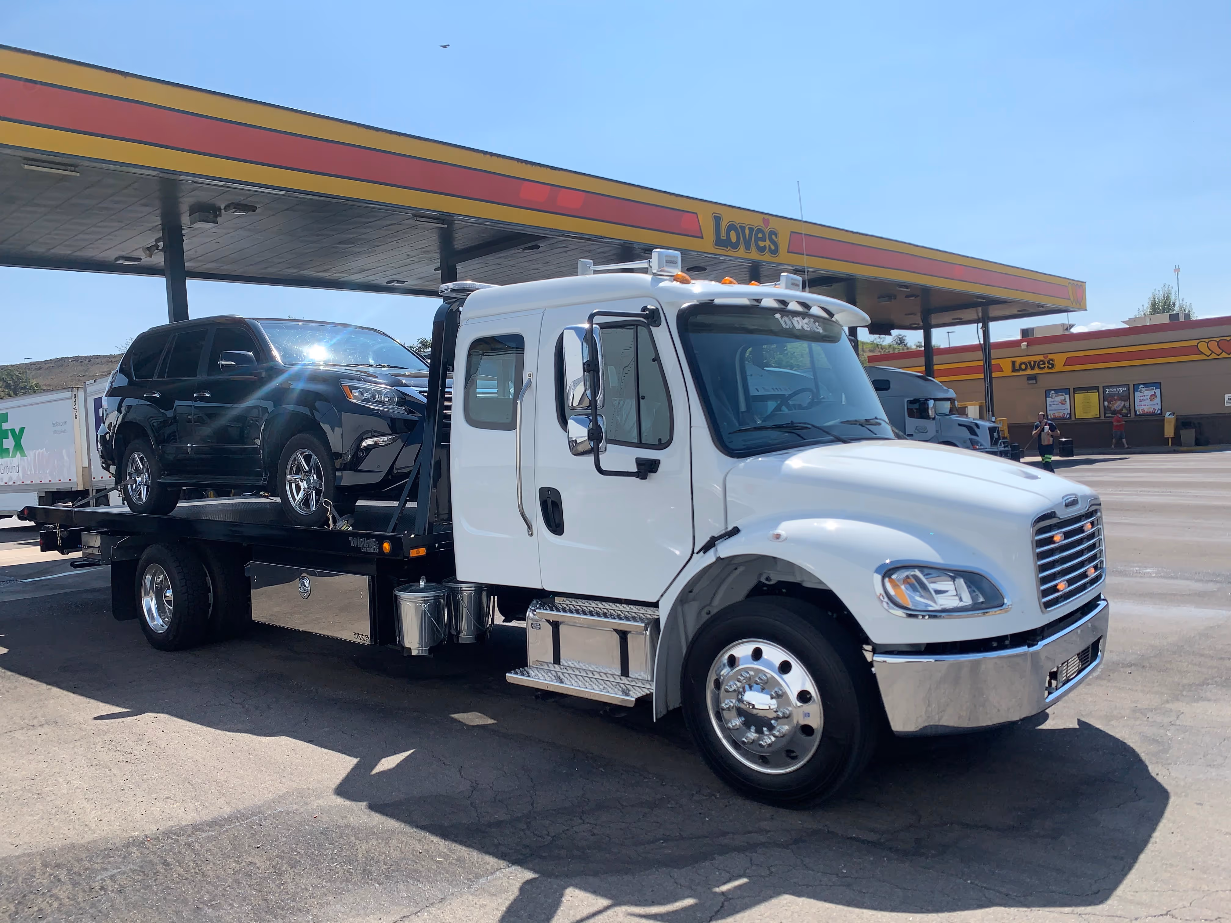 Flatbed Towing